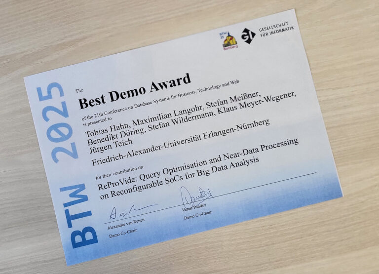 And the Best Demo Award goes to….
